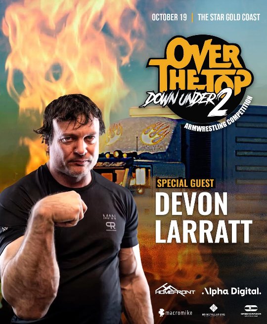 OVER THE TOP “DOWN UNDER” IS BACK