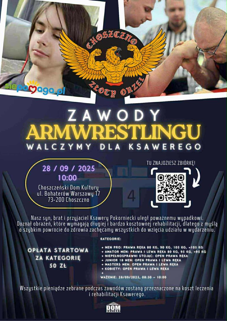 armwrestling zawosy dla ksawerego Choszczno