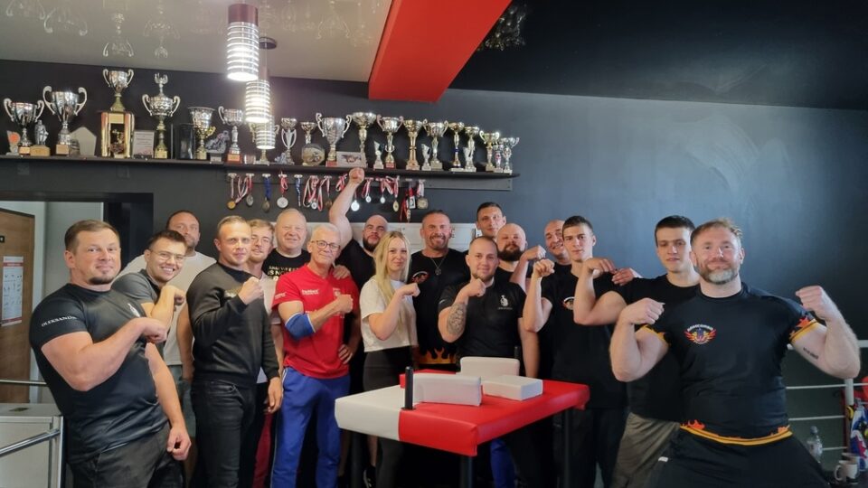 Otwarcie sekcji armwrestlingu w Gnieźnie