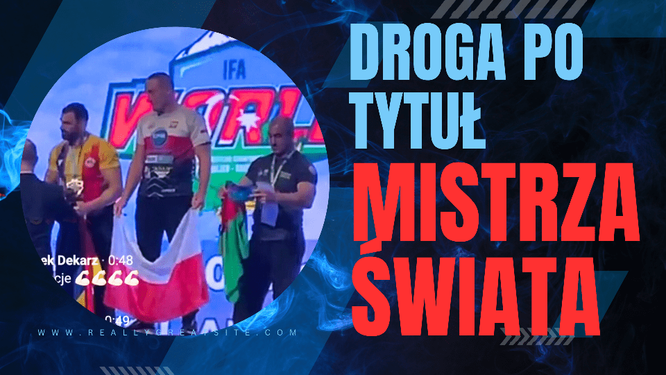 Polak mistrzem świata w armwrestlingu