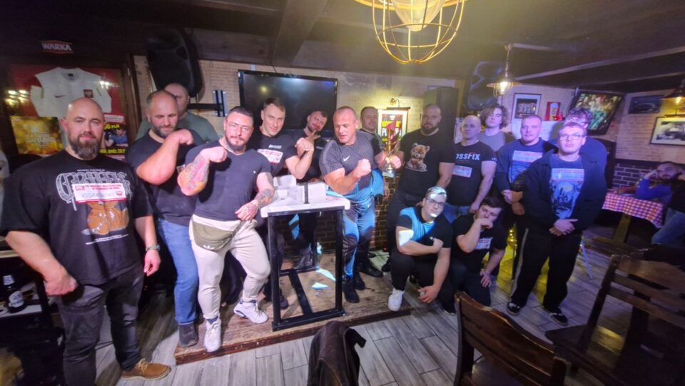 Zawody w armwrestlingu Warka Łomża