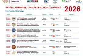 Terminarz Zawodów Armwrestlingu Waf 2026
