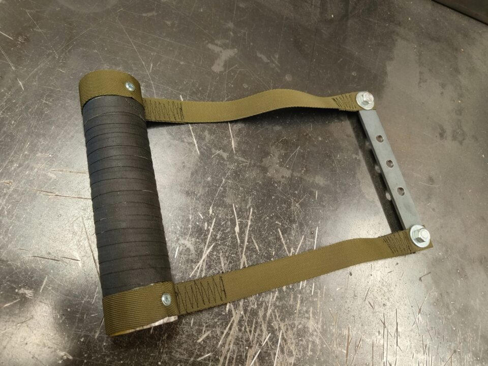 rączka na pasku zwijana do armwrestlingu