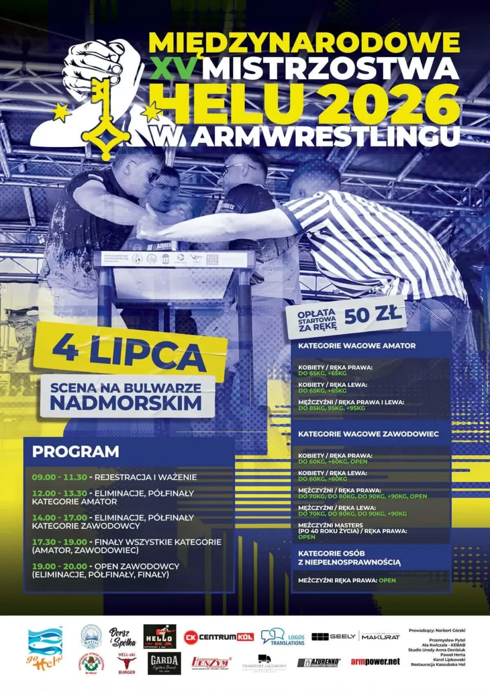 zawody armwrestlingu HEL