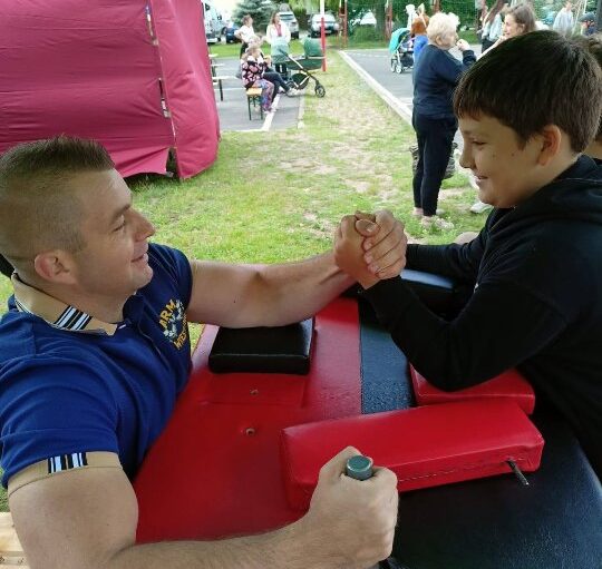 armwrestling w Paterku