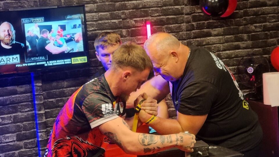 Armwrestling sparingi Poznań - wideo