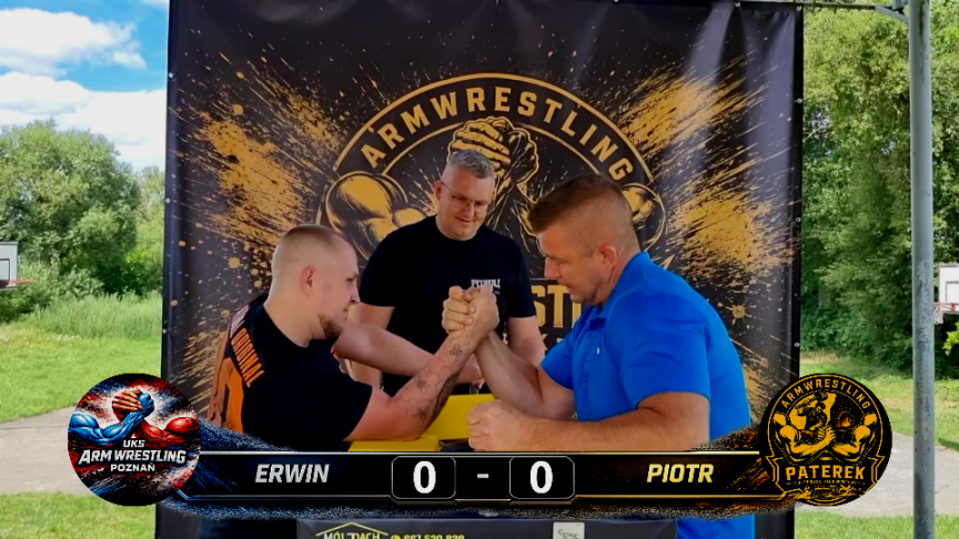 Vendetta uks armwrestling Poznań vs Paterek