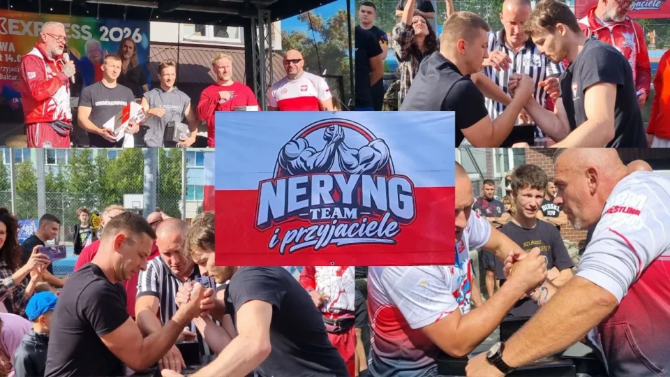 armwrestling na festynie w Świebodzinie